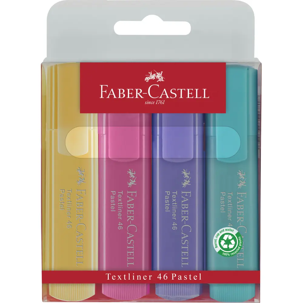 Marker FABER-CASTELL pastel 4/1